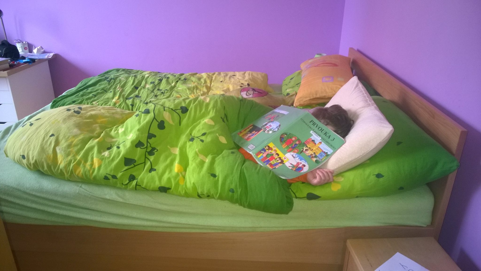 Jasně mami že se učím!